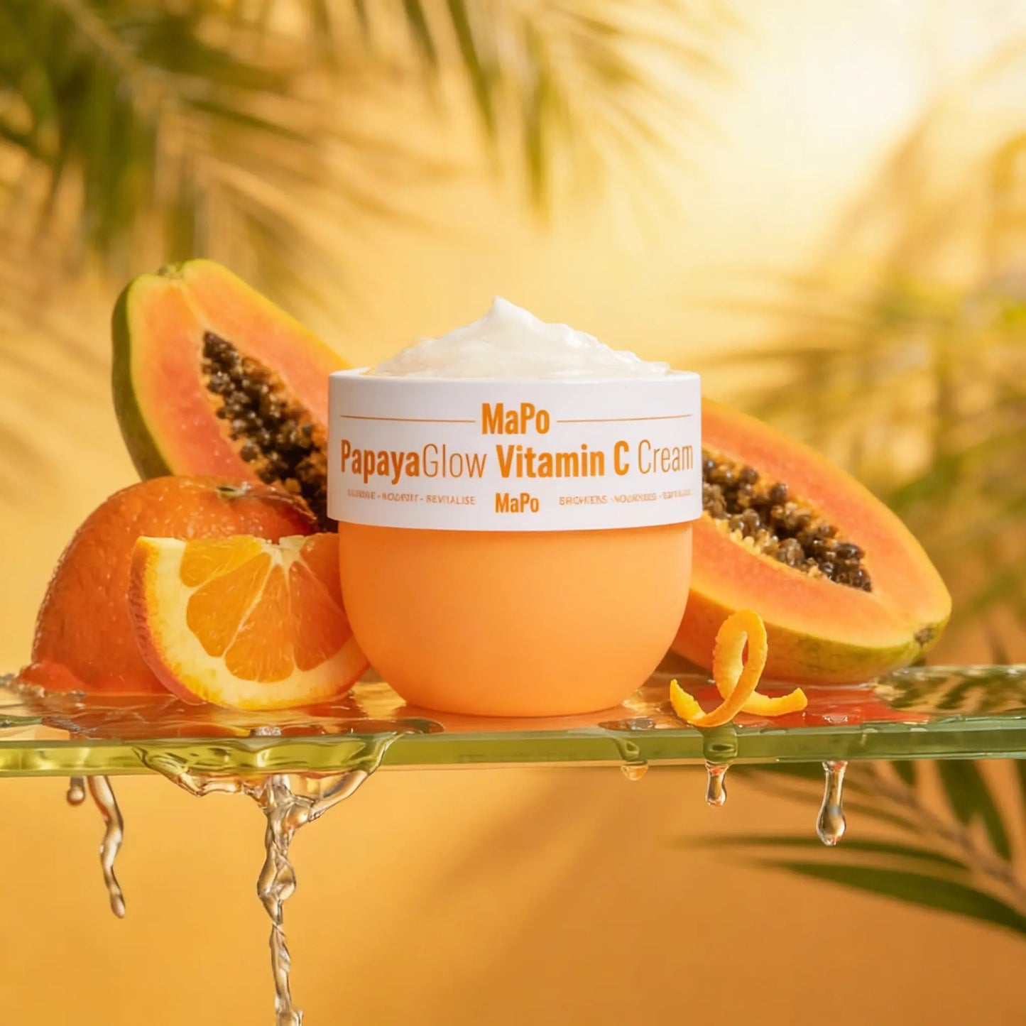 CRÈME CORPS ÉCLAIRCISSANTE VITAMIN C & PAPAYA