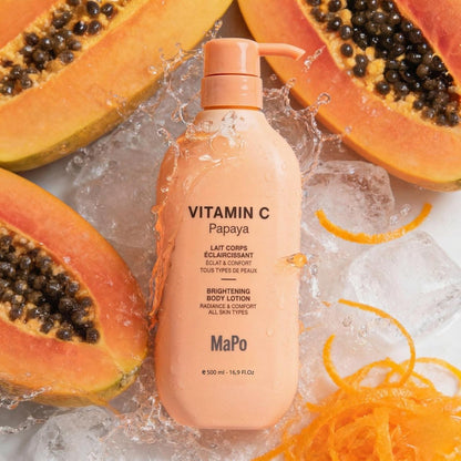 LAIT CORPS ÉCLAIRCISSANT VITAMIN C & PAPAYE